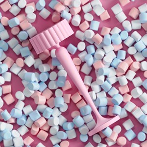 Lampe de table sans fil rose twiggy