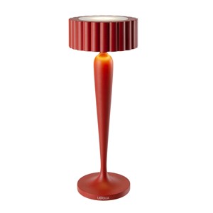 Lampe de table sans fil rouge twiggy