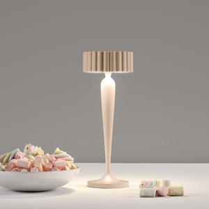 Lampe de table sans fil beige twiggy