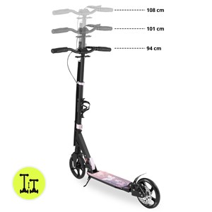 Trottinette enfant pliable jusqu'à 100kg