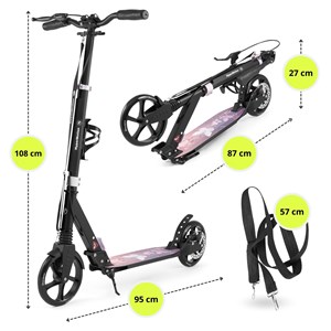 Trottinette enfant pliable jusqu'à 100kg