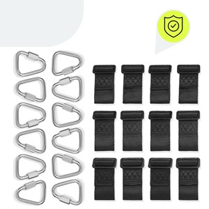 Parcours d'escalade enfant, 9 obstacles