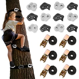 Kit d'escalade sur arbre 12 prises, 91kg