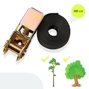 Kit d'escalade sur arbre 12 prises, 91kg