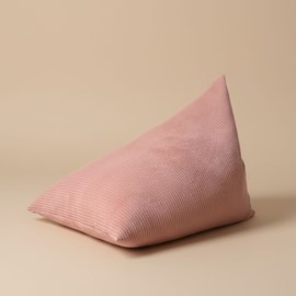 Berlingot - coussin méditation rose poudré