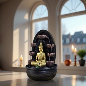 Fontaine d'intérieur bouddha chakra