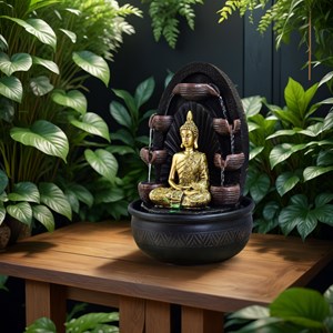 Fontaine d'intérieur bouddha chakra