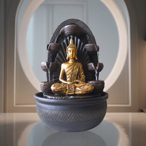 Fontaine d'intérieur bouddha chakra