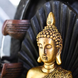 Fontaine d'intérieur bouddha chakra