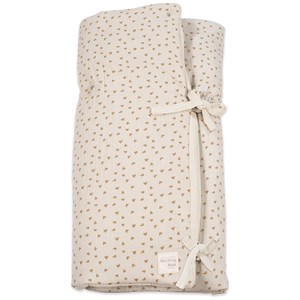 Nid d'ange et couverture coeurs poppy cannelle