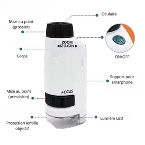Microscope enfant portable