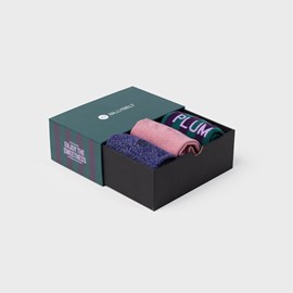 Coffret 3 chaussettes femme vert