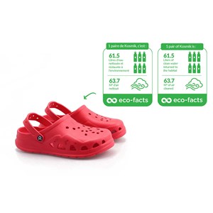 Sabot kosmik rouge 40