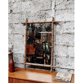 Igor, le grand miroir en bambou n°738
