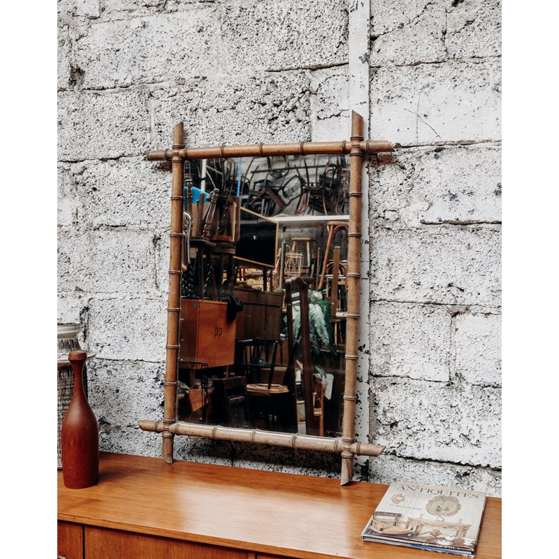 Debongout - Igor, le grand miroir en bambou n°738