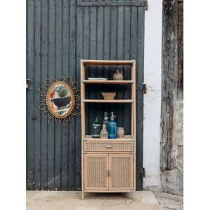 Gaëlle, la grande étagère en rotin n°157