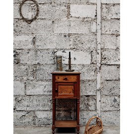 Table de chevet en marbre n°492