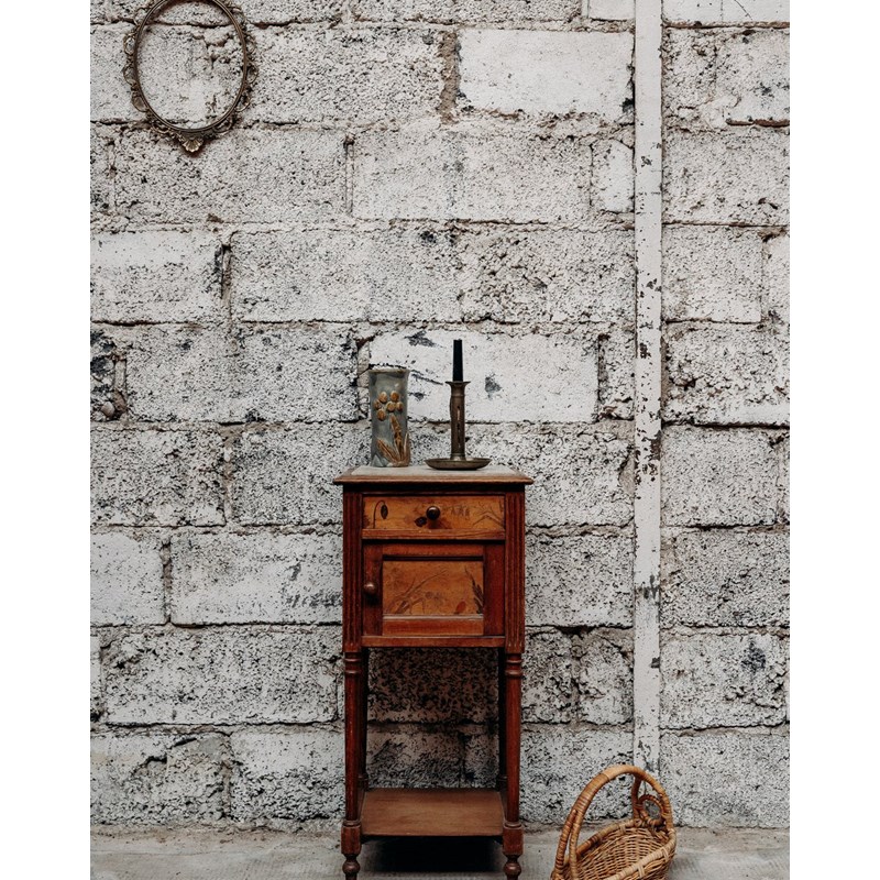 Table de chevet en marbre n°492