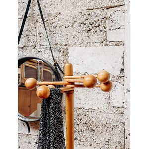 Porte-manteaux amovible en bois n°117