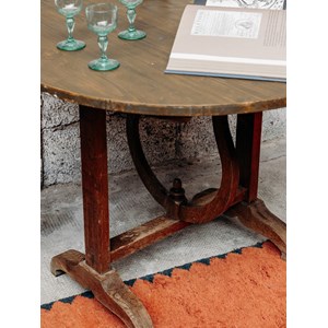 Romy, la table de vigneron en bois n°332
