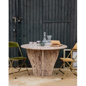 Karla, la table à manger en marbre n°366