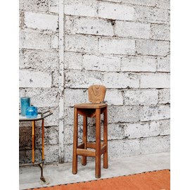 Gaston, le tabouret de bar en orme n°98