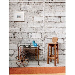 Gaston, le tabouret de bar en orme n°98