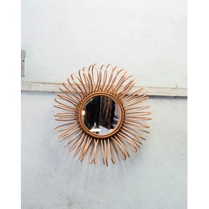 Igor, le miroir soleil en rotin n°742