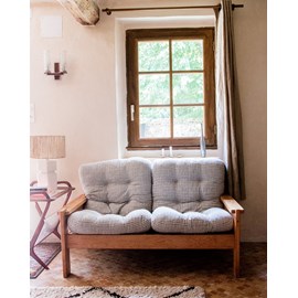 Clara, la petite banquette en pin n°40