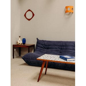 Jacques, le canapé togo bleu n°76