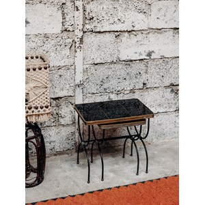 2 tables gigognes jacques adnet n°75