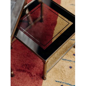 3 tables gigognes en laiton n°78