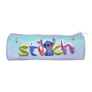 Trousse ronde stitch et angel violet 1 compartiment