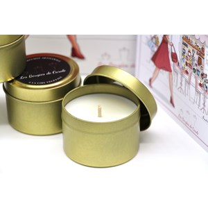 Coffret 4 bougies 400ml eveil de senteurs