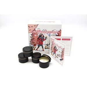 Coffret 4 bougies 400ml equilibre de senteurs
