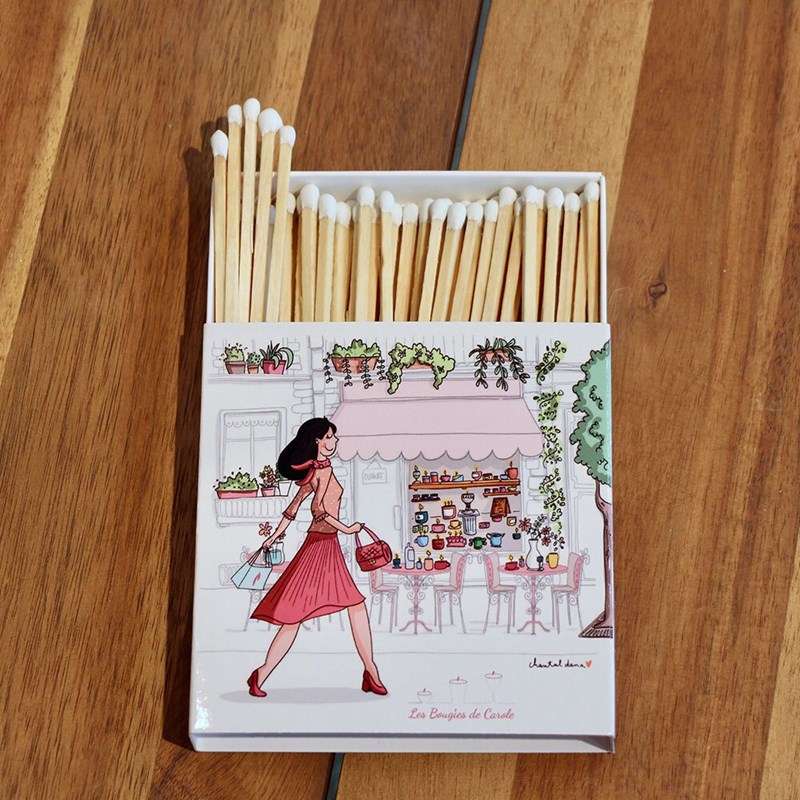 Boite de 60 allumettes - eveil de senteurs