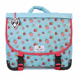 Cartable 38cm pol fox strawberry