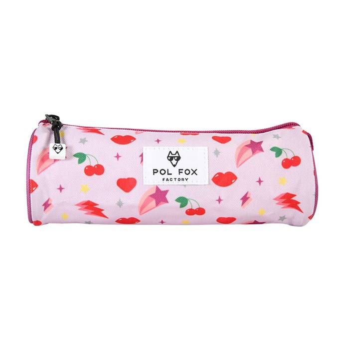 Trousse Triple Compartiments Eco Good Vibes Cupcake - Design Mignon En Matériau Recyclé