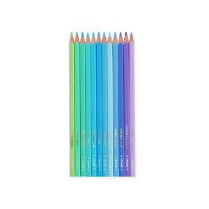 Set de 12 crayons de couleur - live colo