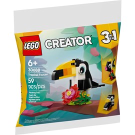 Lego creator - toucan tropical (polybag) - 30688