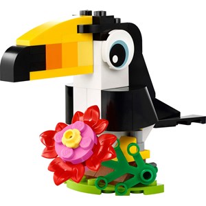 Lego creator - toucan tropical (polybag) - 30688