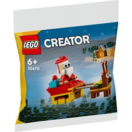 Lego creator - traîneau père noël (polybag) - 30670