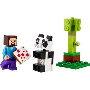Lego minecraft - steve & panda (polybag) - 30672