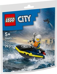 Lego city - jet-ski police (polybag) - 30693