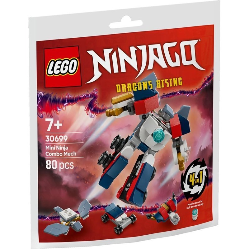 Lego ninjago - mini robot-combo (polybag) - 30699