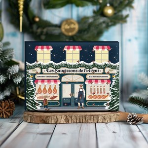 Calendrier de l'avent saucisson artisanaux