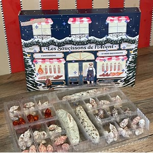 Calendrier de l'avent saucisson artisanaux