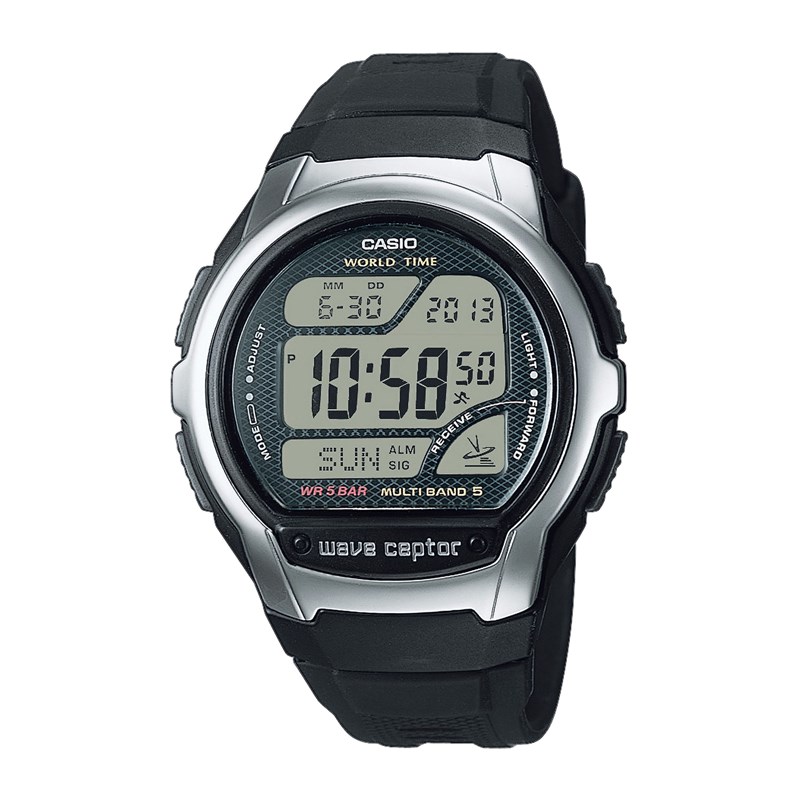 Casio - Montre casio radio pilotee wv-58r-1aef