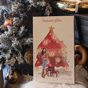 Calendrier de l’avent 24 bougies parfumées