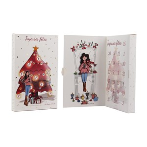 Calendrier de l’avent 24 bougies parfumées